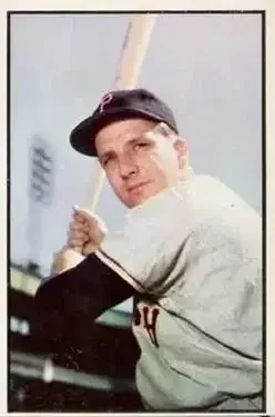 1953 Bowman Color #80 Ralph Kiner