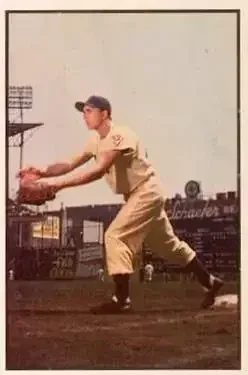 1953 Bowman Color #92 Gil Hodges