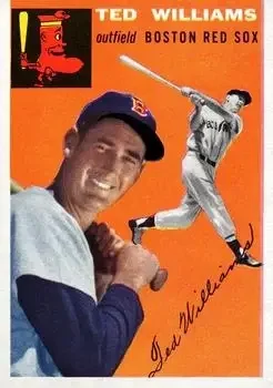 Front of Ted Williams