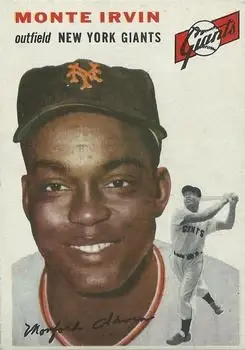 1954 Topps Canadian #3 Monte Irvin