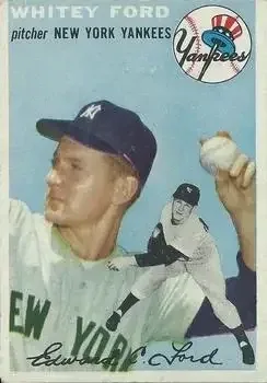 1954 Topps Canadian #37 Ed "Whitey" Ford