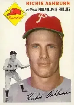 1954 Topps Canadian #45 Richie Ashburn