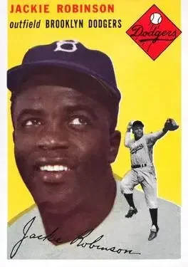 Front of Jackie Robinson
