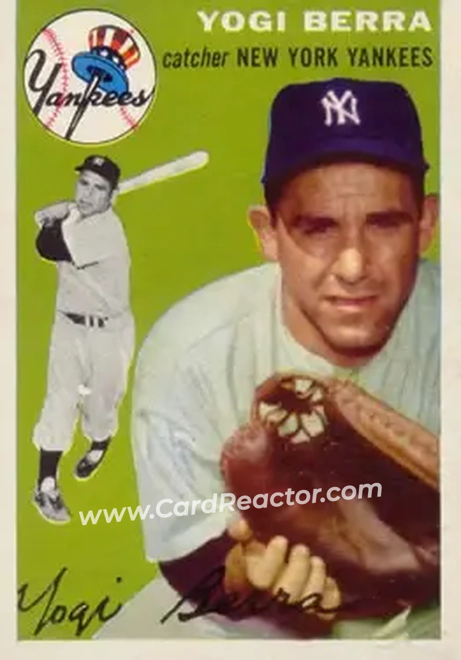 Front of Larry "Yogi" Berra
