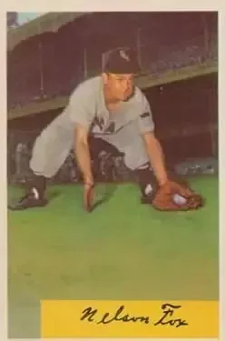 1954 Bowman #6 Nelson Fox