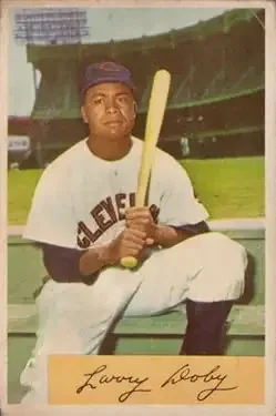 1954 Bowman #84 Larry Doby