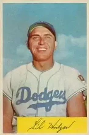 1954 Bowman #138 Gil Hodges