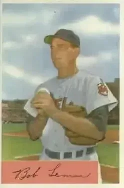 1954 Bowman #196 Bob Lemon