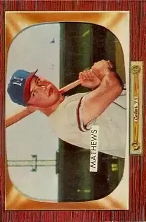 1955 Bowman #103 Ed Mathews
