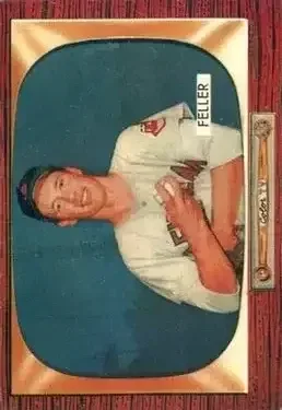 1955 Bowman #134 Bob Feller