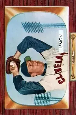 1955 Bowman #191 Bob Lemon