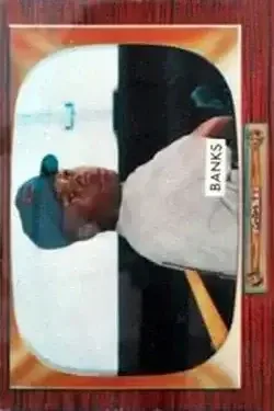 1955 Bowman #242 Ernie Banks