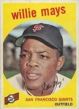1959 Topps Venezuelan #50 Willie Mays