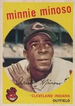 1959 Topps Venezuelan #80 Minnie Minoso