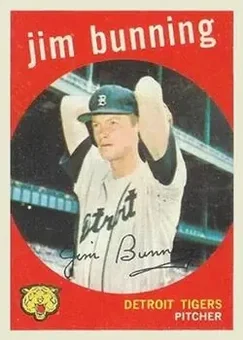 1959 Topps Venezuelan #149 - Jim Bunning - Detroit Tigers