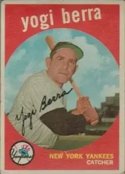 1959 Topps Venezuelan #180 Larry "Yogi" Berra