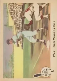 1959 Fleer Ted Williams #7 - Ted Williams - San Diego Padres