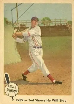 1959 Fleer Ted Williams #13 Ted Williams