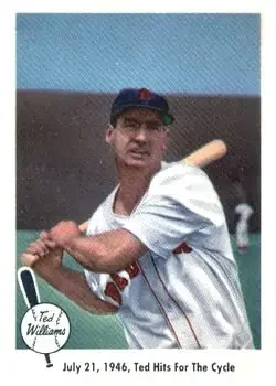 Front of Ted Williams