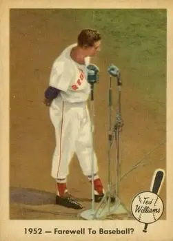 1959 Fleer Ted Williams #45 Ted Williams