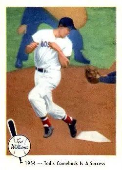 1959 Fleer Ted Williams #53 Ted Williams