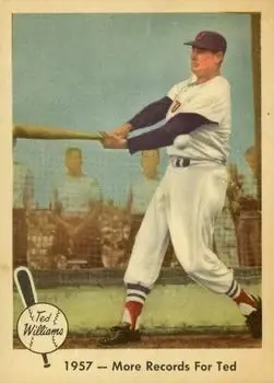 1959 Fleer Ted Williams #60 Ted Williams