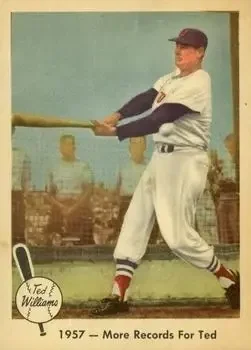1959 Fleer Ted Williams #60 Ted Williams