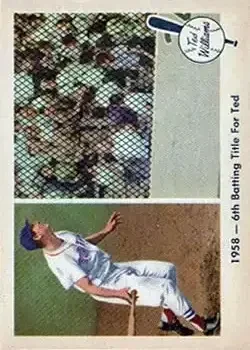 1959 Fleer Ted Williams #62 Ted Williams
