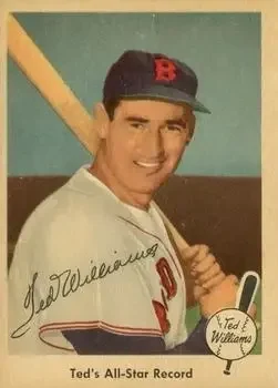 1959 Fleer Ted Williams #63 Ted Williams