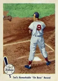 1959 Fleer Ted Williams feature card