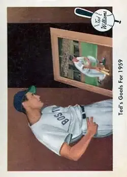 1959 Fleer Ted Williams #80 Ted Williams