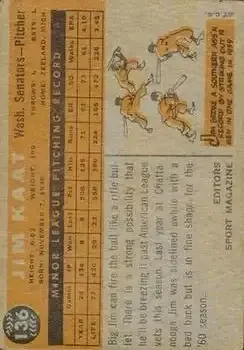 Back of Jim Kaat