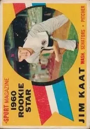 1960 Topps Venezuelan #136 Jim Kaat