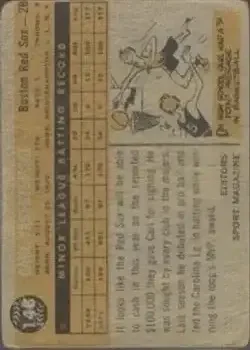 Back of Carl Yastrzemski