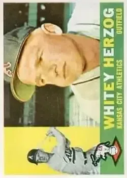 1960 Topps #92 Whitey Herzog