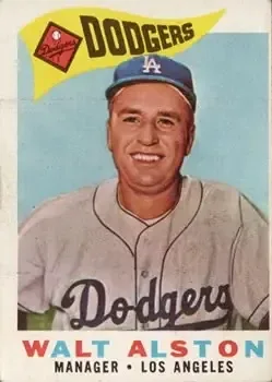 1960 Topps #212 Walter Alston