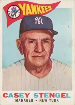 1960 Topps #227 Casey Stengel