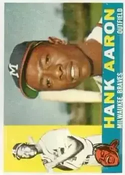 1960 Topps #300 Hank Aaron