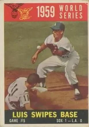 1960 Topps #389 - Luis Aparicio - Chicago White Sox