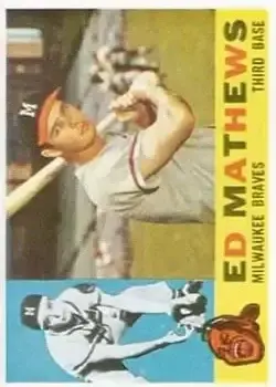 1960 Topps #420 Ed Mathews