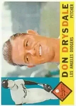 1960 Topps #475 Don Drysdale