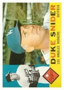 1960 Topps #493 Edwin "Duke" Snider