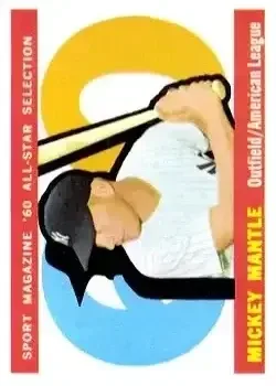 1960 Topps #563 Mickey Mantle