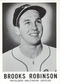 1960 Leaf #27 Brooks Robinson