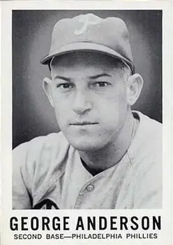 1960 Leaf #125 George Anderson