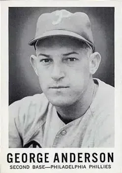 1960 Leaf #125 George Anderson