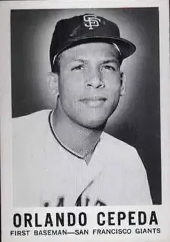 1960 Leaf #128 Orlando Cepeda