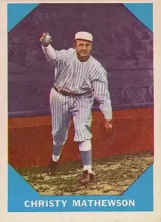 1960 Fleer Baseball Greats #2 Christy Mathewson