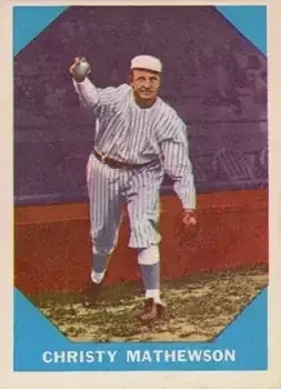 1960 Fleer Baseball Greats #2 Christy Mathewson