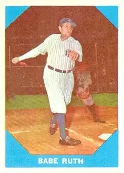1960 Fleer Baseball Greats #3 Babe Ruth